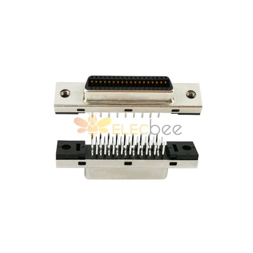 Conector SCSI 36pin Tipo CN Hembra recta Tipo DIP Montaje en PCB