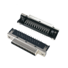 SCSI Connector 50pin CN اكتب بزاوية قائمة أنثى DIP نوع PCB جبل