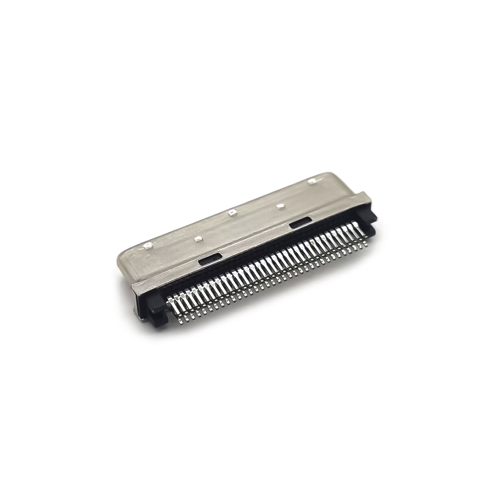 SCSI Conector 68 PIN VHDCI Masculino Straight Edge Mount PCB