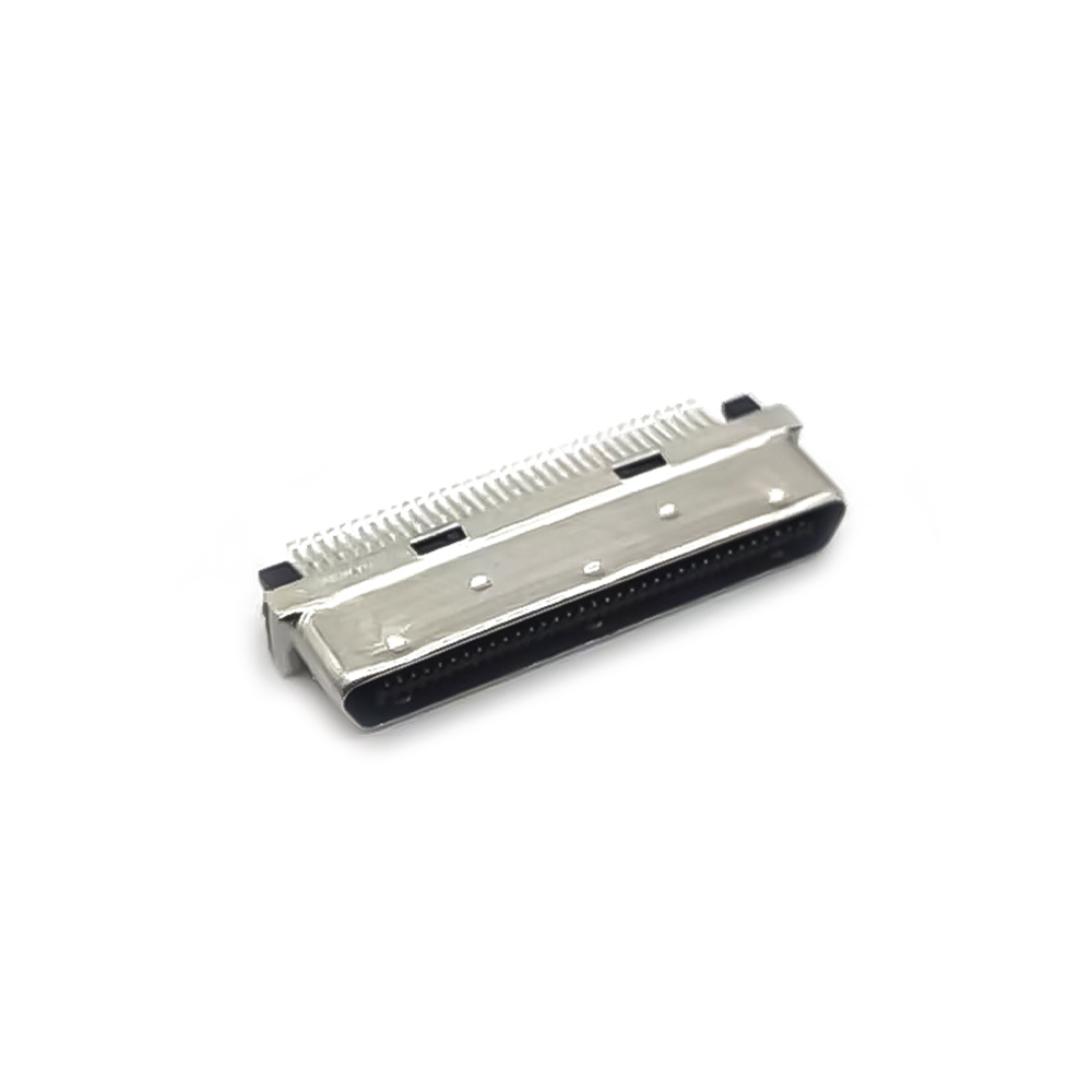 SCSI Connector 68 PIN VHDCI Male Straight Edge Mount PCB Mount
