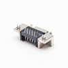 SCSI Connector Right Angled Female 20 Pin Staking Type DIP for PCB Mount