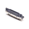 SCSI-Steckverbindertypen HPDB 40 PIN Buchse abgewinkelt durch Loch für Leiterplattenhalterung