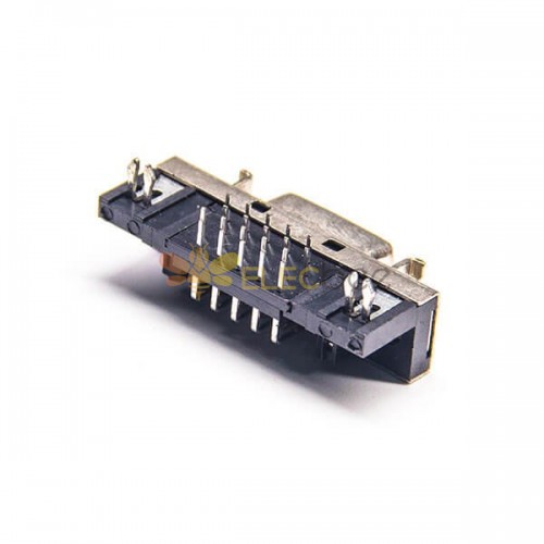 SCSI20HPCN彎式母頭插板插座焊接連接器