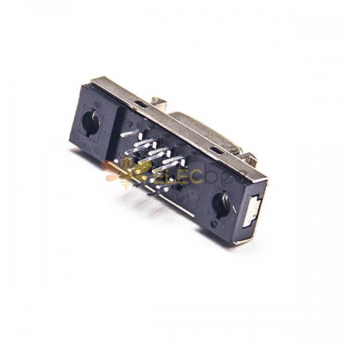 SCSI14HPCN芯直式母头插座插板焊接连接器