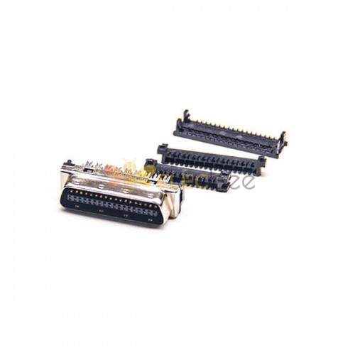 SCSI idc HPCN 36 Pin Straight Male IDC Connector