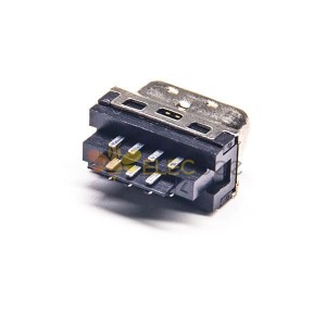 SCSI Erkek HPCN 14 Pin Düz Lehim Konektörü