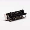 SCSI Types 26 Pin Kadın Dik Açı PCB Montaj için Delik Through
