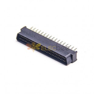 SCSI50公頭HPDB直式插板插頭焊接式連接器