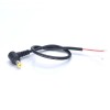 Câble d\'alimentation DC5.5 * 2.1mm mâle simple plié 12v DC 30cm coude en forme de L 0.3 carré