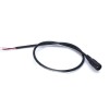 Cable de alimentación de CC para monitor de 12 V 5,5-2,1 mm hembra a terminal de 2,54 mm 0,5 mm2 Longitud 50 cm