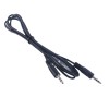 Audio Video Cable Adapter 3.5mm Male to Male Two-Channel Stereo Audio Cable 1 meter