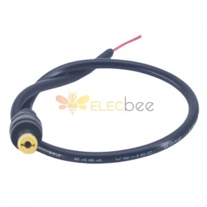 Cable de alimentación de CC Conector macho de 5,5 * 2,5 mm DC5.5 * 2,5 MM Cable de alimentación del monitor 30 cm