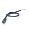 DC Power Cable DC5.5*2.1mm Female Connector for Monitor 30cm Length 0.75mm2