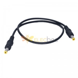 Cable de alimentación DC12v DC 5,5*2,1mm Cable adaptador macho a macho 50cm