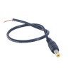DC5.5 * 2.1MM Cable de alimentación de CC Conector macho 5.5 * 2.1mm Cable de alimentación del monitor 30cm