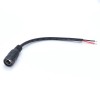 DC5.5*2.1mm Female Connector DC Power Cable 15cm for LED 12V Single end Cable