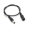 DC5.5*2.1MM Male To Female DC Power Cable Adapter 50cm