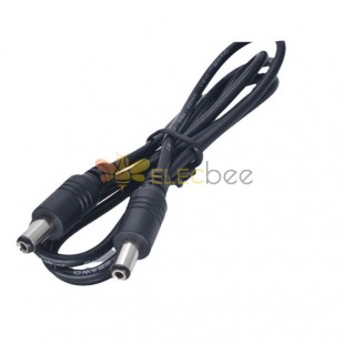 DC5.5*2.1mm Male to Male DC Power Extension Cable Straight 1meter