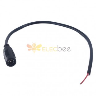 DC5.5*2.1MM Single Female DC Power Cable for Monitor 30cm
