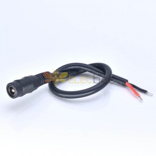 DC5.5*2.5mm DC Power Cable Female DC 0.75mm2 Copper Cable 25cm