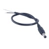 Cordon d\'alimentation de surveillance mâle simple DC5.5 * 2.5MM longueur de câble carré 0.75 30cm