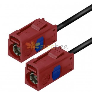 Fakra L Female to Fakra L Female Connector with RG174 Coaxial Cable Car Extension Cable 10m