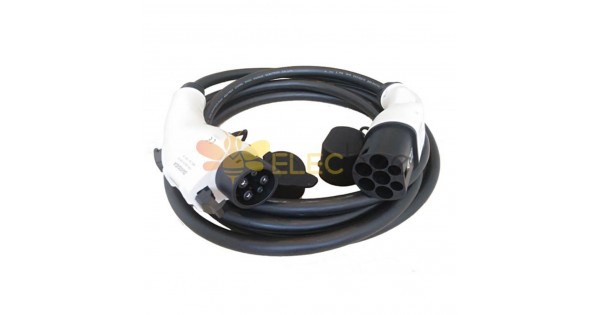 16A 32A 1phase Type 2 to Type 2 EV Charger Cable for Elecric Car