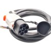 Câble de recharge de voiture électrique GB/T 20234.2 Prise pour côté de véhicule avec le câble ouvert