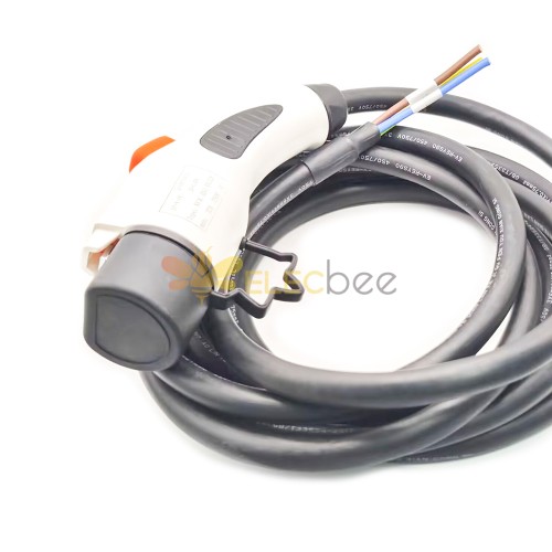 Câble de recharge de voiture électrique GB/T 20234.2 Prise pour côté de  véhicule avec le