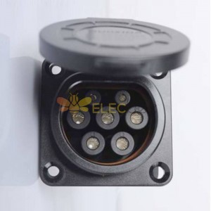 GB/T EV Charger GB/T20234 7 Pin Socket for Station AC 16A/32A Charging Connector single-phase(1-phase)