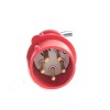 SAE J1772 표준 16A 유형 1에서 모드 2용 빨간색 CEE 플러그 휴대용 EV 시보레 볼트 충전기 케이블