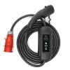 IEC 62196 Type 2 AC 16A 250V Plug Three Phase Connector to CEE EV Charger Mode 2 with 5M Cable For Vehicle End