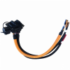 Cargador monofásico EV de alto voltaje con cable de 5 m IEC 62196-2 Conector de enchufe estándar CCS COMBO2 125A