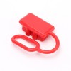2 Way 50A Power Connector Red Black Rubber External Protective Dustproof Cover