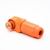 Surlok Плюс оранжевый прямой угол женский Plug 1 Pin 12MM Пластиковые 350A IP67 HV разъем