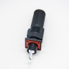 Surlok Power Connectors 8mm Black Straight Plug Socket Docking IP67 200A Busbar Lug