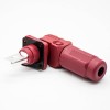 Surlok Power Connectors 8mm Right Angle Plug and Socket 150A Busbar Lug Red IP65