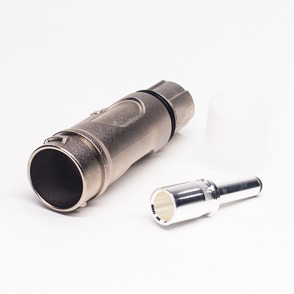 8mm 1Pin Connecteur HVIL Verrouillage haute tension 200A Prise droite Coque en métal