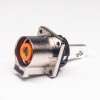 Connector For High Voltage Straight Socket 2 Pin Meta 4 Hqle Flange 200A