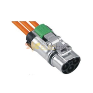 High Voltage Connector 3pin 35A Plug 800V IP6K9K
