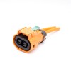 HVIL Connector 2pin 35A Plug&Socket Straight 35A MAX For Electric Car IP67 for 4 mm2 cable