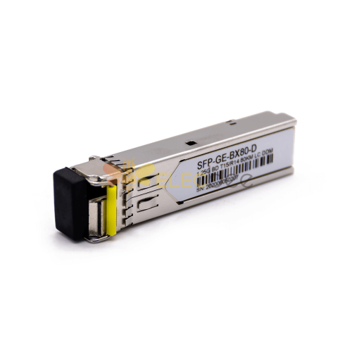 SFP-BX80-D 1.25G SFP T1550/R1490 Module émetteur-récepteur optique DOM Simplex LC SMF