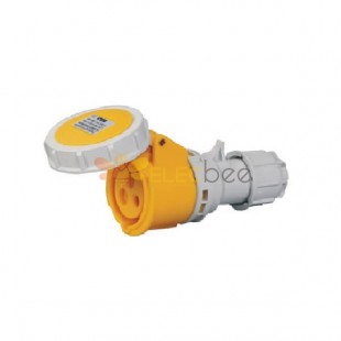 Connecteur CEE 16A 3pin 110V-130V 3P IP67 Connecteur de support câble industriel IEC60309