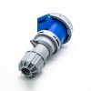 工業連接器插頭16A 3芯藍色室外可移動插座