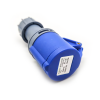 IEC60309 Line Socket 16A 3pin 220V-250V 50/60Hz 3P 6h 2P+E Impermeable IP44 CEE Industrial