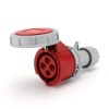 Conector industrial impermeable Zócalo 4Pin 16A 380-415V 3P+E IP67