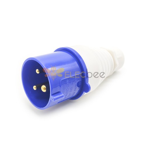 IEC60309 Plug 32A 3pin 220V-250V 50/60Hz 3P 6h 2P-E IP44 CEE