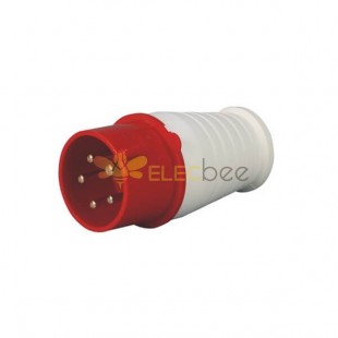 IEC60309 Red 32A 5pin 380V-415V 50/60Hz 5P 6h 3P+E IP44 CEE Industrial Plug