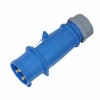Waterproof Industrial Connector Plug 3Pin 32A 230V 2P+E IP44