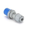 Waterproof Industrial Connector Plug 3Pin 32A 250V 2P+E IP44